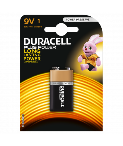 Duracell Plus Power 9 Volt