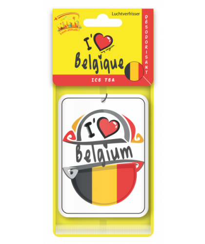 Luchtverfrisser I Love my Region Belgium